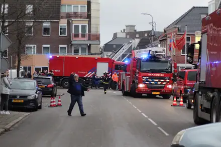 Pand in Coevorden verwoest door Explosie. — foto 1 van 2
