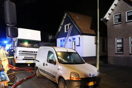 Woningbrand in Emmer-Compascuum — foto 1 van 2