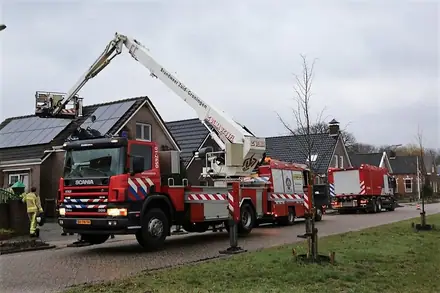 Schoorsteenbrand in Gasselternijveen in de kiem gesmoord — foto 1 van 3
