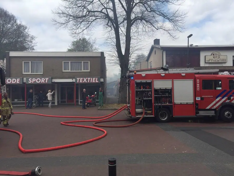 Brand in schuur Emmen