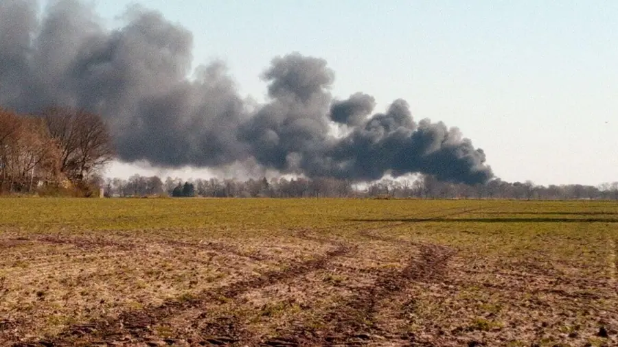 Grote brand bij recyclingbedrijf in Nieuw-Dordrecht