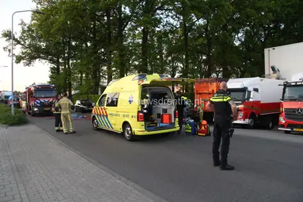 Zwaar ongeval op de Boerdijk in Veenoord — foto 3 van 4