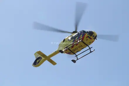 N34 afgesloten na ernstig ongeluk — foto 2 van 10