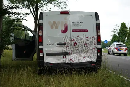 Kopstaart botsing bij Emmen N391 Rondweg richting Ter Apel — foto 6 van 8