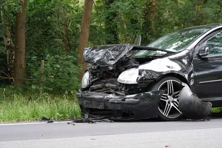 Kopstaart botsing bij Emmen N391 Rondweg richting Ter Apel — foto 7 van 8