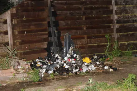 Brandweer blust container aan de Torflang — foto 4 van 6