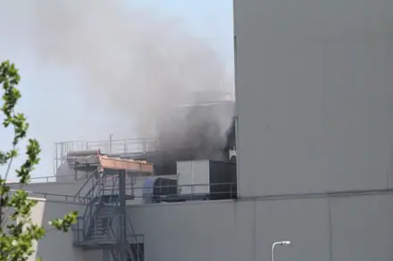 Brand bij DOC Kaas Hoogeveen onder controle [Video] — foto 11 van 12