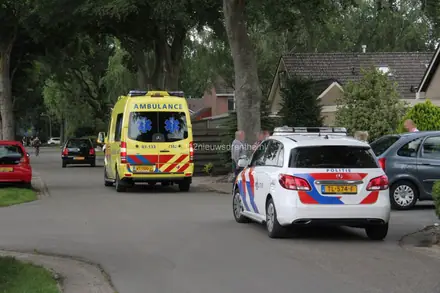 Fietsster gewond na aanrijding op Middenweg/Landschapsweg Veenoord — foto 1 van 6