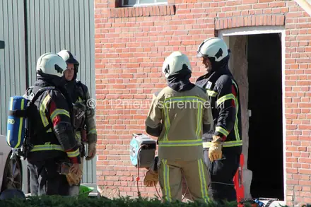Brand bij woonboerderij in Emmer-Compascuum — foto 4 van 4
