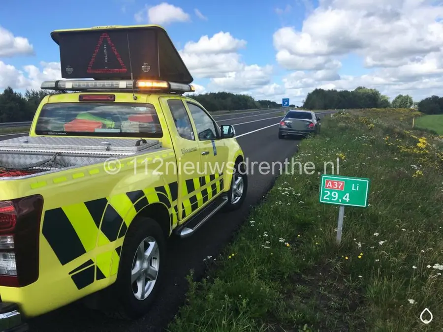 Laat uw auto bij pech niet onbeheerd achter op de snelweg