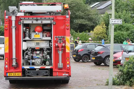 Fors gaslek in Emmen Aan de Laan Van Het Kwekebos — foto 5 van 6