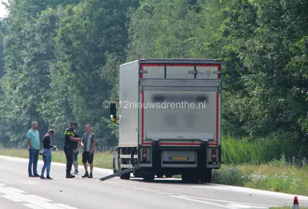 Zwaar ongeval op N381 bij Zweeloo — foto 8 van 12