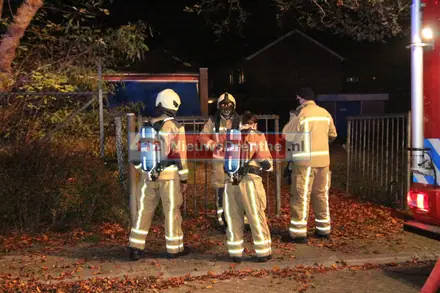 Brandweer rukt uit voor brand in school in Coevorden — foto 5 van 7