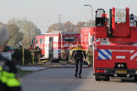 Brand in slijperij van metaalbedrijf in Coevorden — foto 3 van 8