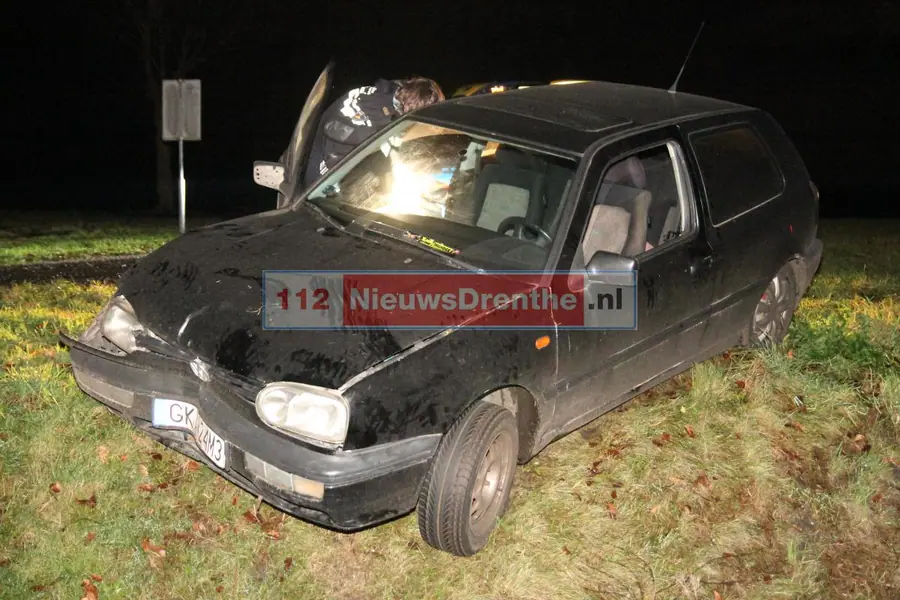 Eenzijdig ongeval in Odoornerveen