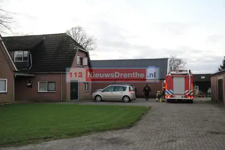 Schoorsteenbrand in Schoonebeek — foto 2 van 3