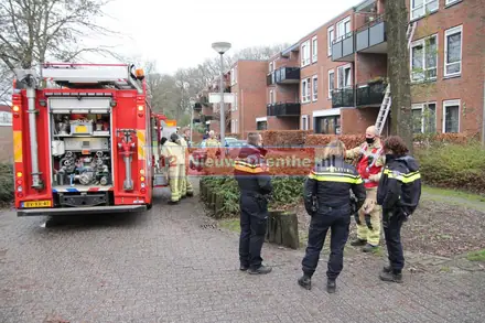 Gaslekkage in flatwoning in Emmen — foto 1 van 12