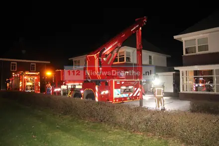 Schoorsteenbrand in Emmen — foto 5 van 8