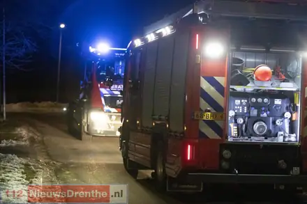 Schoorsteenbrandje aan de Annerstreek in Annen — foto 4 van 9