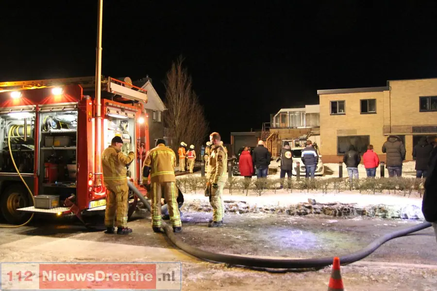 Brand in voormalige sportschool Klazienaveen