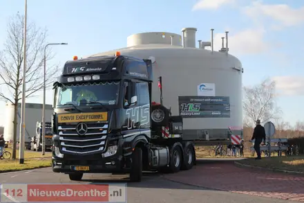 XXL Transport Teijin Aramid aangekomen in Emmen — foto 4 van 5