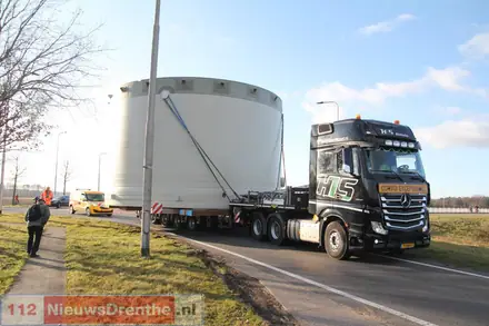 XXL Transport Teijin Aramid aangekomen in Emmen — foto 5 van 5