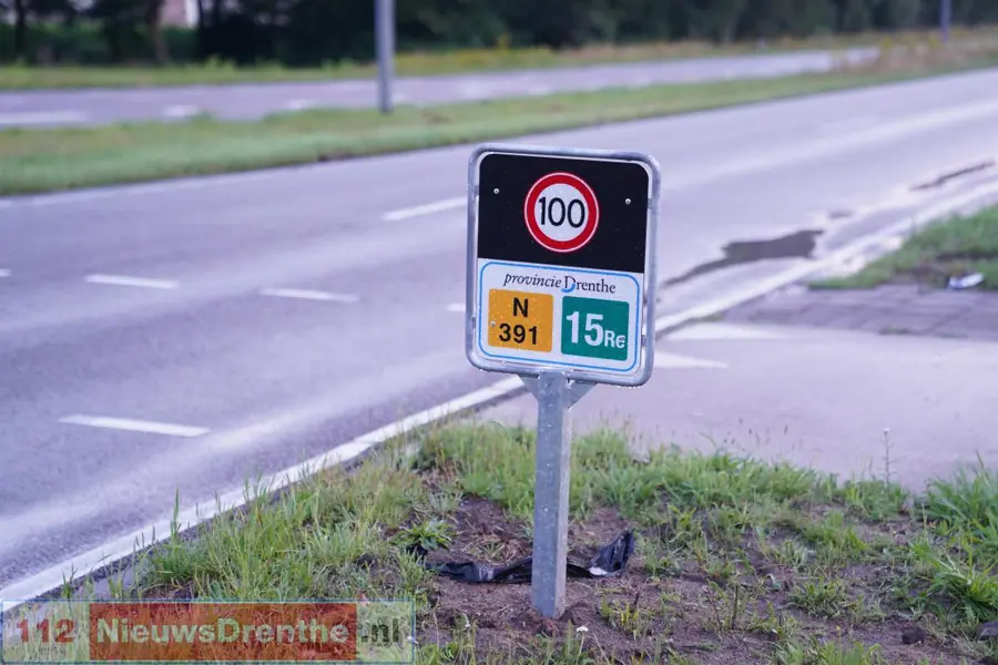 Vermelde snelheidsverhoging naar 100km/h op de N391 is een fout