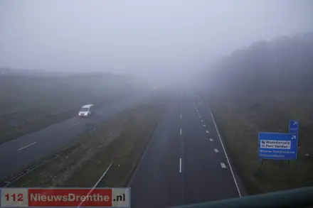 Dichte mist trekt op in Emmen en omgeving — foto 2 van 4
