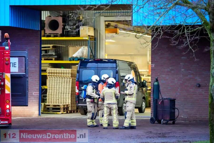 Gewonde bij explosie bij bedrijf aan de Kapitein Grantstraat in Emmen