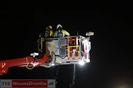 Brand bij metaalhandel Company Holland in Emmen — foto 4 van 5