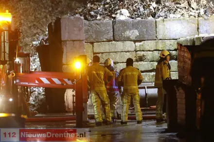 Brand bij metaalhandel Company Holland in Emmen — foto 5 van 5