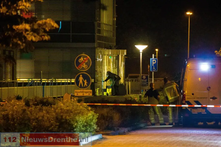Verdacht pakketje aangetroffen bij hoofdingang van het Scheper ziekenhuis Emmen