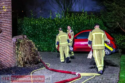 Brand verwoest schuurtje in Nieuw-Dordrecht — Nieuw-Dordrecht