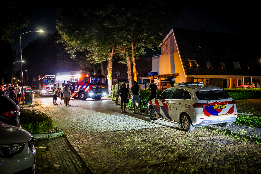Explosie bij woning in Klazienaveen