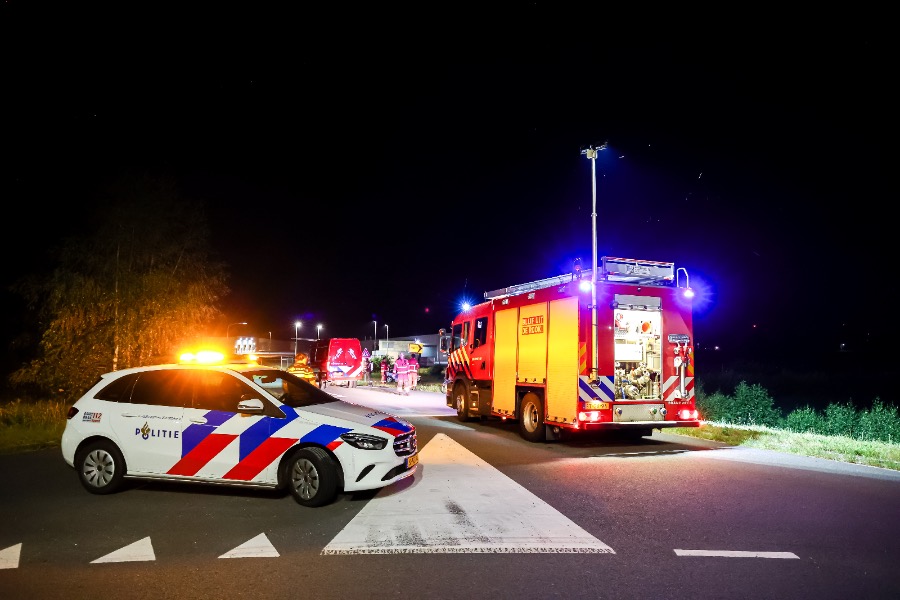 Zoektocht naar mogelijk persoon te water in Ter Apel