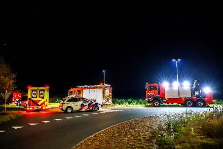 Zoektocht naar mogelijk persoon te water in Ter Apel — foto 1 van 4