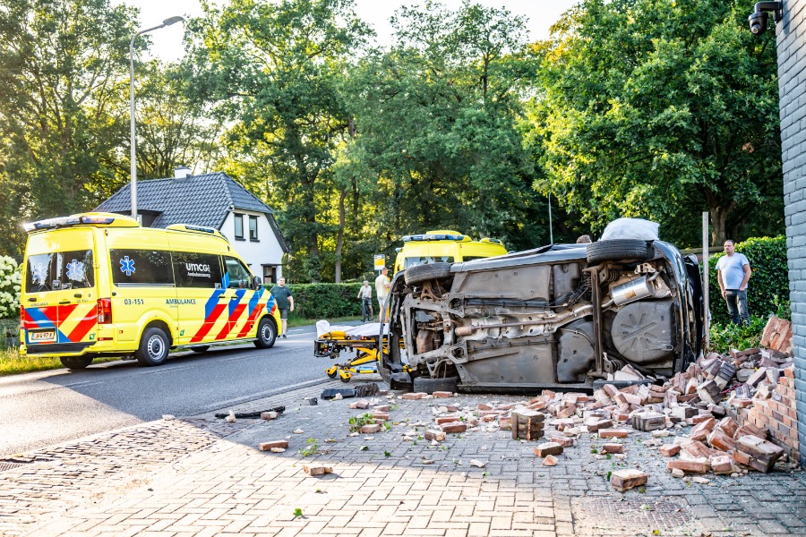 Meerdere personen gewond bij eenzijdig ongeval op N353 bij Havelte